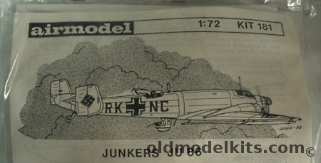 Airmodel 1/72 Junkers Ju-86K / Ju-86Z / Ju-86G / Ju-86E / Ju-86P / Ju-86R, 181 plastic model kit